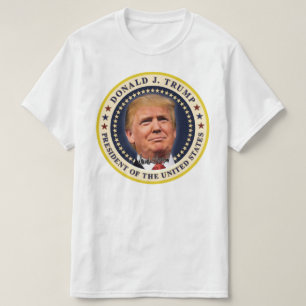 Donald Trump Inauguration Guld Stars Souvenir Tee
