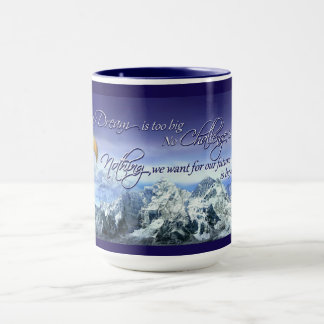 Donald Trump Inspirational Quote Eagle & Mountains Mugg