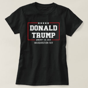 Donald Trump invigning dag 2025 47:e president T Shirt