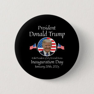 Donald Trump invigning dag 2025 47:e Usa president Knapp
