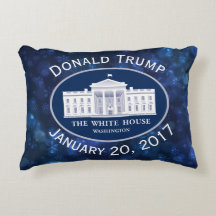 Donald Trump Invigningsdag och Vita huset