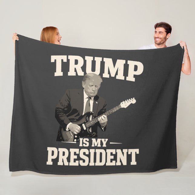 Donald Trump Is My President Fleecefilt (På plats)