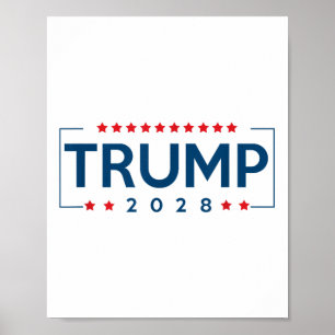 Donald Trump J D Vance 2028 Vance Trump 2028 Manar Poster