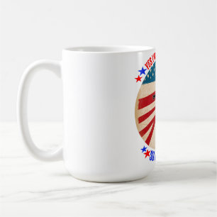 DONALD TRUMP- JA JAG ÄR EN TRUMP GIRL KAFFEMUGG