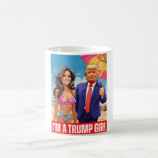 DONALD TRUMP - JAG ÄR EN TRUMP GIRL KAFFEMUGG