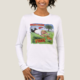 Donald Trump jagar en katt – politisk tecknad seri T Shirt