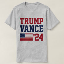 Donald Trump JD Vance 2024 American Flagga