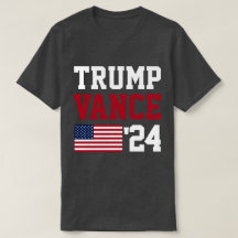 Donald Trump JD Vance 2024 American Flagga