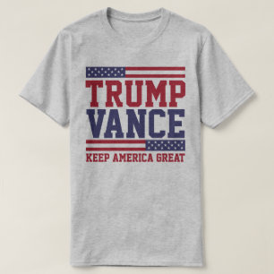 Donald Trump JD Vance 2024 Behålla America Underba T Shirt