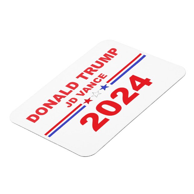 Donald Trump JD Vance 2024 Magnet (Vänstra Sidan)