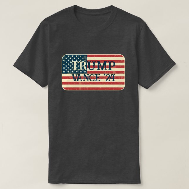 Donald Trump JD Vance 2024 T Shirt (Design framsida)