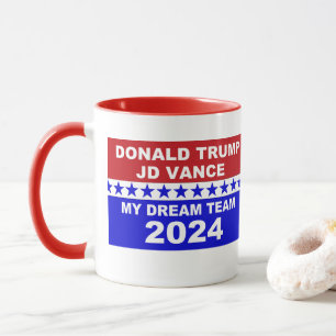 Donald Trump JD Vance My Dream Team 2024 Mugg