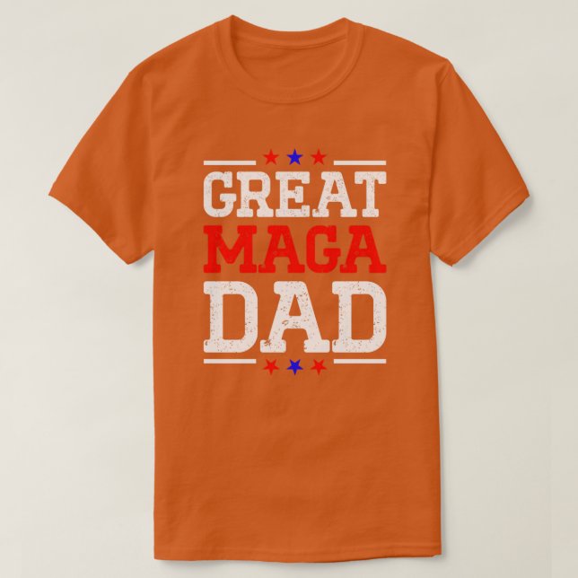 Donald Trump jr fars dag underbar maga pappa TShir T Shirt (Design framsida)