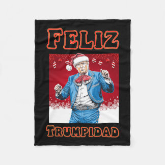 Donald Trump jul Feliz Trumpidad Fleecefilt
