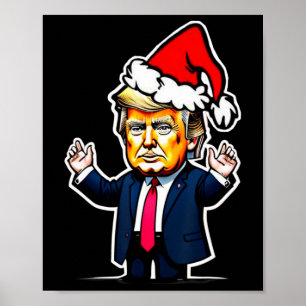 Donald Trump jul för pappor och kvinnor jul Poster