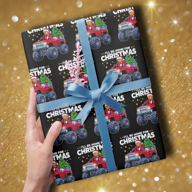 Donald Trump jul | Jag kommer hem till Julafton Presentpapper (Skapare uppladdad)