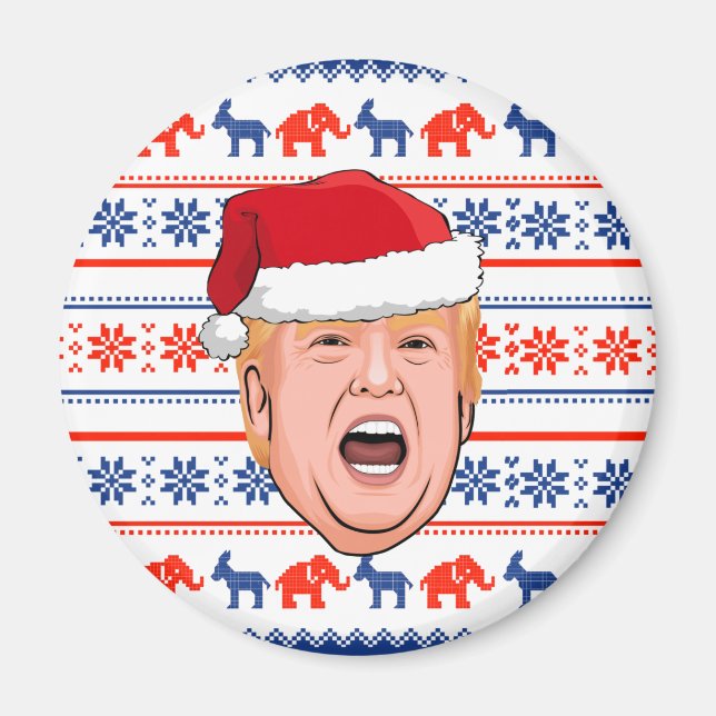 DONALD TRUMP-jul Magnet (Framsidan)