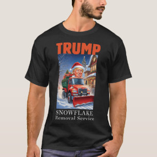 Donald Trump jul-nuny Snowflake-borttagning T Shirt