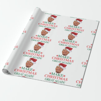 Donald Trump Jul Wrapping Papprare Presentpapper