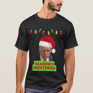 Donald Trump-julsäsongens Hälsning Willow Da T Shirt