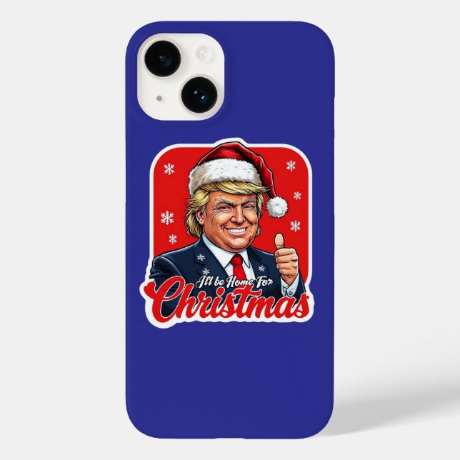 Donald Trump Jultomten Art (Baksida)