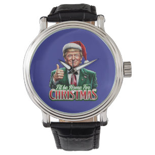 Donald Trump jultomten Hat Thumbs Upp Armbandsur