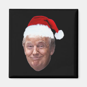 Donald Trump jultomten Santa Hat Gift Magnet