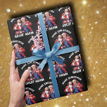Donald Trump Jultomten | Trump Santa Gift Presentpapper<br><div class="desc">Lustigt jultomten Gör julen Underbar igen 2024 Papper utrensning</div>