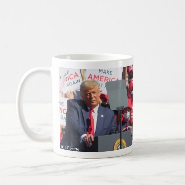 Donald Trump   Kaffemugg (Vänster)