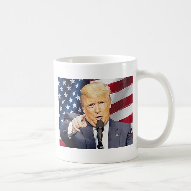Donald Trump Kaffemugg (Höger)