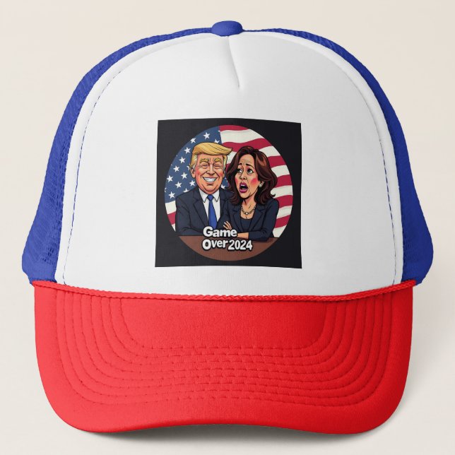 Donald Trump Kamala harris Keps (Framsida)