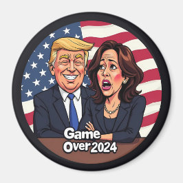 Donald Trump Kamala harris Magnet