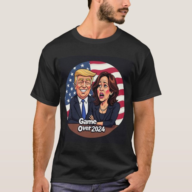 Donald Trump.kamala harris T Shirt (Framsida)