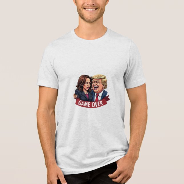 Donald Trump Kamala harris T Shirt (Framsida)