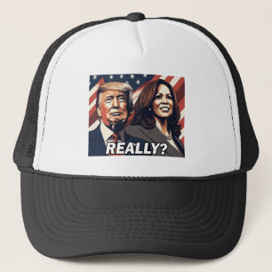 Donald Trump Kamala Harris Verkligen? Keps