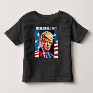 DONALD TRUMP, KAMP! SMÅBARN T-SHIRTS T-SHIRT
