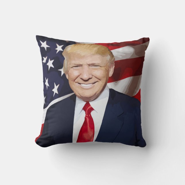 DONALD TRUMP KASTKUDDE KUDDE (Framsida)