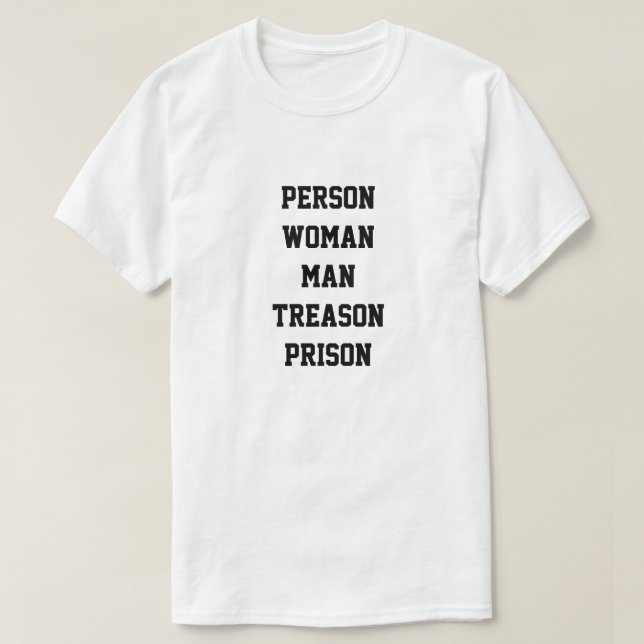 Donald Trump kognitiv provning T-Shirt (Design framsida)