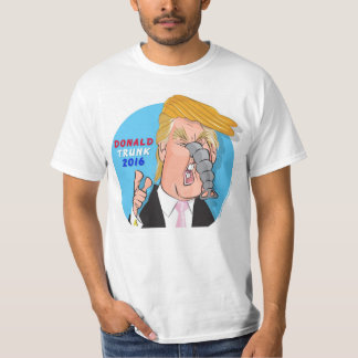 Donald Trump komisk tecknadTshirt med stammen T-shirt