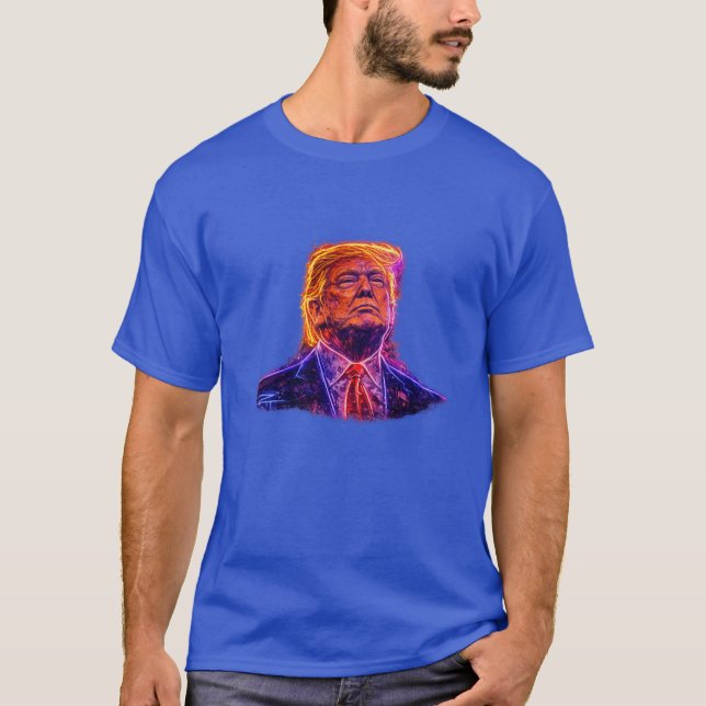 Donald Trump Konstverk T Shirt (Framsida)