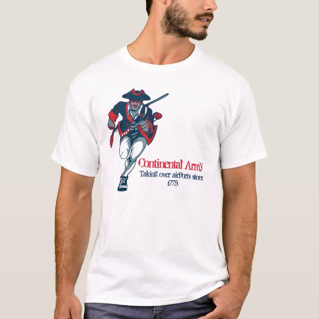 Donald Trump kontinental armé T Shirt (Framsida)