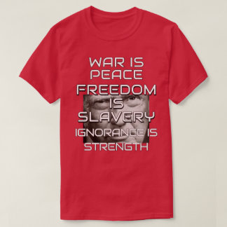Donald Trump Krig är fred T Shirt