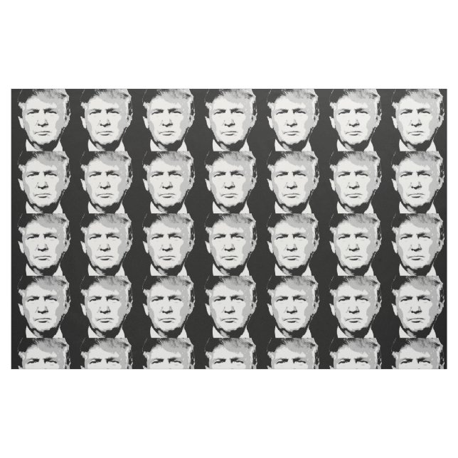 DONALD TRUMP KVARTERDESIGN TYG (Fat Quarter)