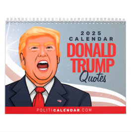 DONALD TRUMP-KVOTER 2025 KALENDER