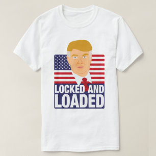 Donald Trump låst och inläst T Shirt