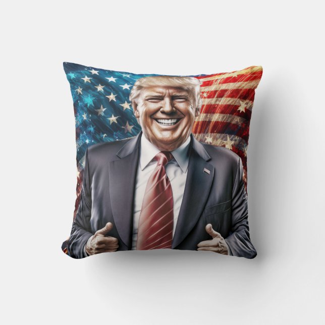 Donald Trump MAGA Kudde (Framsida)