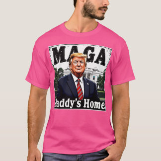 Donald Trump Maga Pappor Home T Shirt