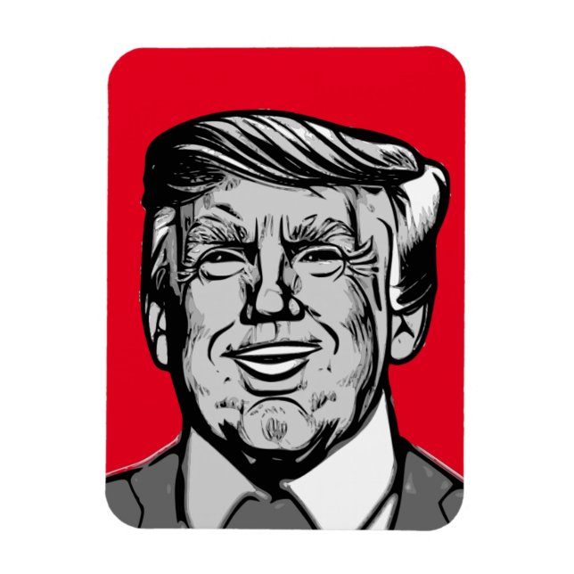 DONALD TRUMP MAGNET (Vertikal)