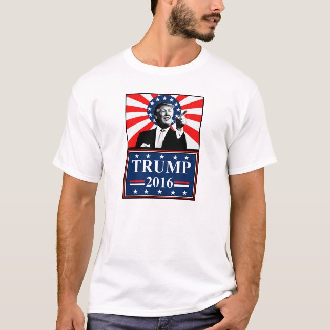 Donald Trump majestätisk Tshirt T-shirt (Framsida)