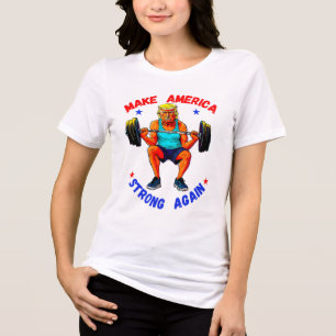 DONALD TRUMP- MAKE AMERICA STRONG IGAIN T SHIRT